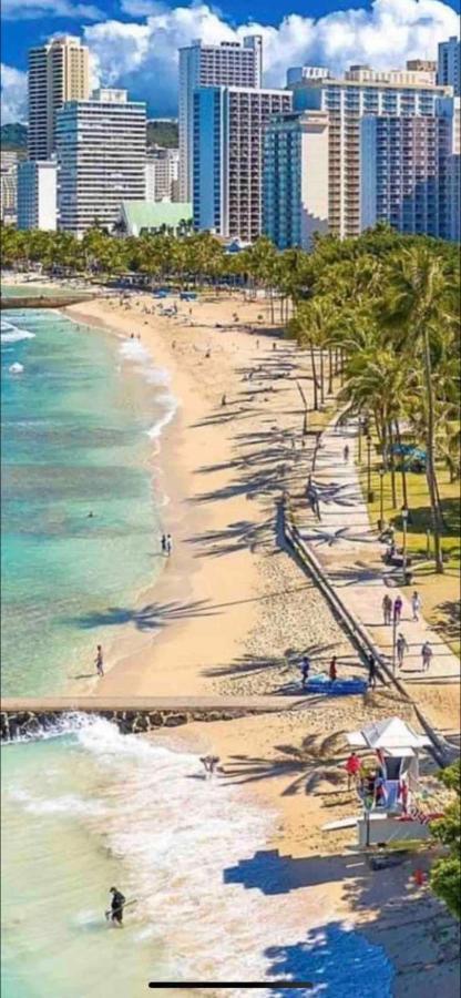 Waikiki Condo 2 Bedrooms 2 Bathrooms With 1 Free Parking Space Honolulu Eksteriør bilde
